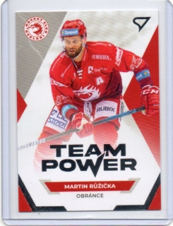 SportZoo ELH 2021-2022 TEAM POWER # TP-03 Růžička Martin - Třinec