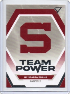 SportZoo ELH 2021-2022 TEAM POWER # TP-08 LOGO Sparta Praha