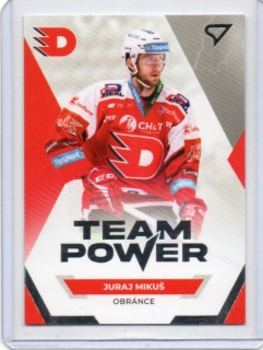 SportZoo ELH 2021-2022 TEAM POWER # TP-16 Mikuš Juraj - Pardubice