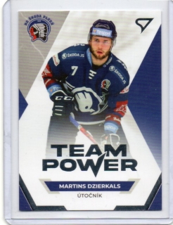 SportZoo ELH 2021-2022 TEAM POWER # TP-27 Dzierkals Martins - Plzeň