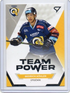 SportZoo ELH 2021-2022 TEAM POWER # TP-39 Köhler Bedřich - Zlín