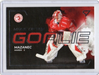 SportZoo ELH 2021-2022 Magic of the GOALIE # MG-01 Mazanec Marek (G) - Třinec