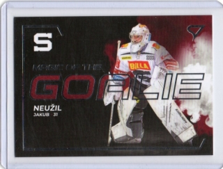 SportZoo ELH 2021-2022 Magic of the GOALIE # MG-03 Neužil Jakub (G) - Sparta