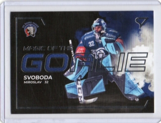 SportZoo ELH 2021-2022 Magic of the GOALIE # MG-12 Svoboda Miroslav (G) Plzeň