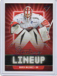 SportZoo ELH 2021-2022 STARTING LINE UP # SLU-01 Mazanec Marek (G) - Třinec