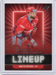 SportZoo ELH 2021-2022 STARTING LINE UP # SLU-04 Růžička Martin - Třinec
