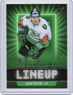 SportZoo ELH 2021-2022 STARTING LINE UP # SLU-22 Šťastný David - Ml. Boleslav
