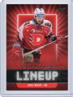 SportZoo ELH 2021-2022 STARTING LINE UP # SLU-33 Mikuš Juraj - Pardubice