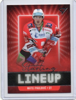 SportZoo ELH 2021-2022 STARTING LINE UP # SLU-36 Paulovič Matej - Pardubice