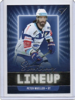 SportZoo ELH 2021-2022 STARTING LINE UP # SLU-40 Mueller Peter - Brno