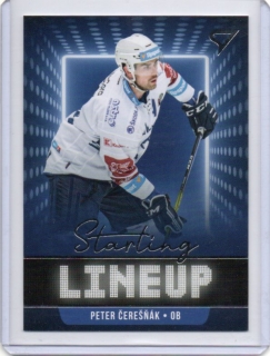 SportZoo ELH 2021-2022 STARTING LINE UP # SLU-50 Čerešňák Peter - Plzeň
