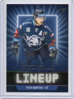 SportZoo ELH 2021-2022 STARTING LINE UP # SLU-53 Kodýtek Petr - Plzeň