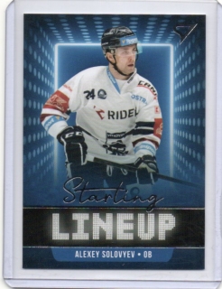 SportZoo ELH 2021-2022 STARTING LINE UP # SLU-57 Solovyev Alexey - Vítkovice