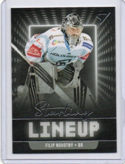 SportZoo ELH 2021-2022 STARTING LINE UP # SLU-61 Novotný Filip (G) - K.Vary