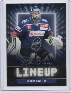 SportZoo ELH 2021-2022 STARTING LINE UP # SLU-85 Bow Landon (G) - Kladno