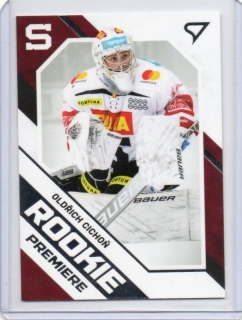SportZoo ELH 2021-2022 ROOKIE Premiere # RP-14 Cichoň Oldřich (G) - Sparta