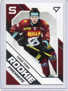 SportZoo ELH 2021-2022 ROOKIE Premiere # RP-15 Tomek Tomáš - Sparta