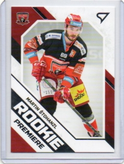 SportZoo ELH 2021-2022 ROOKIE Premiere # RP-19 Štohanzl Martin - Hradec Kr.