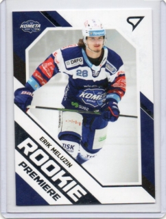 SportZoo ELH 2021-2022 ROOKIE Premiere # RP-23 Meluzín Erik - Brno