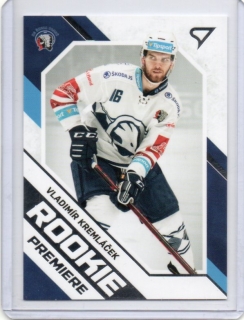 SportZoo ELH 2021-2022 ROOKIE Premiere # RP-25 Kremláček Vladimír - Plzeň