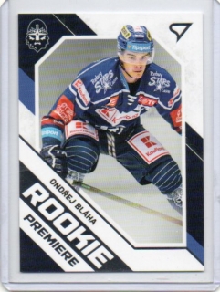 SportZoo ELH 2021-2022 ROOKIE Premiere # RP-35 Bláha Ondřej - Kladno