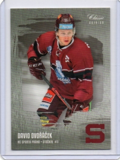 OFS 2019-2020 Silver x/99 # 411 Dvořáček David - Sparta