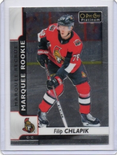 Chlapík Filip - Ottawa - O-Pee-Chee Platinum 2017-2018 ROOKIE Rainbow č.159