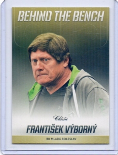 OFS 2016-2017 BEHIND THE BENCH x/100 # BB-9 Výborný František - Ml. Boleslav
