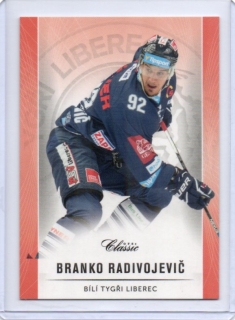 OFS 2016-2017 RED x/120 # č.58 Radivojevič Branko - Liberec