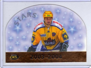 OFS 2003-2004 STARS Bronz # M18 Hamrlík Martin - Zlín