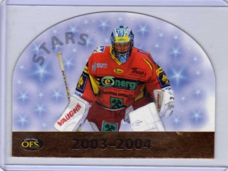 OFS 2003-2004 STARS Bronz # M23 Sáblík Lukáš (G) - K.Vary