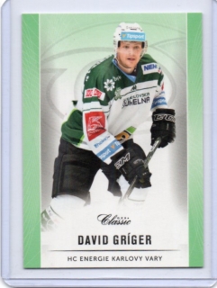 OFS 2016-2017 GREEN x/25 # č.34 Gríger David - K.Vary