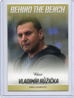 OFS 2016-2017 BEHIND THE BENCH Team Edition # BB-7 Růžička Vladimír - Chomutov