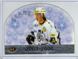 OFS 2003-2004 STARS Silver # M16 Čakajík Martin - Liberec