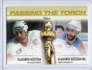 OFS 2016-2017 PASSING THE TORCH Team Edition # PT-2 Růžička Vladimír / Růžička Vladimír ml. - Slavia / Chomutov