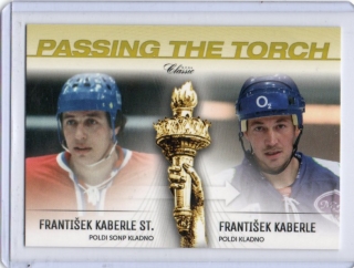 OFS 2016-2017 PASSING THE TORCH Team Edition # PT-9 Kaberle František st. / Kaberle František - Kladno / Kladno