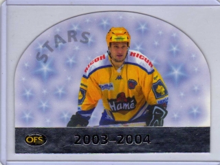 OFS 2003-2004 STARS Silver # M18 Hamrlík Martin - Zlín