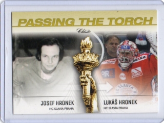 OFS 2016-2017 PASSING THE TORCH Team Edition # PT-18 Hronek Josef / Hronek Josef (G) - Slavia / Slavia