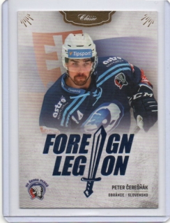 OFS 2020-2021 FOREIGN LEGION Blue x/66 # Čerešňák Peter - Plzeň