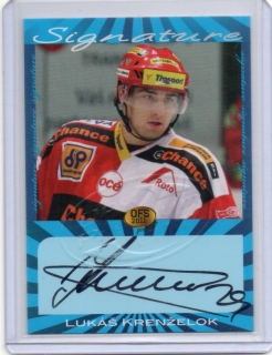 OFS Premium 2011 Signature SILVER*05 # 08 Krenželok Lukáš - Slavia