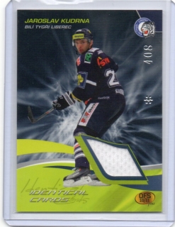 OFS 2010-2011 JERSEY 408/550 # J05 Kudrna Jaroslav - Liberec