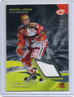 OFS 2010-2011 JERSEY 193/550 # J17 Jaškin Dmitrij - Slavia