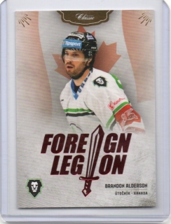 OFS 2020-2021 FOREIGN LEGION Red x/55 # Alderson Brandon - Ml.Boleslav