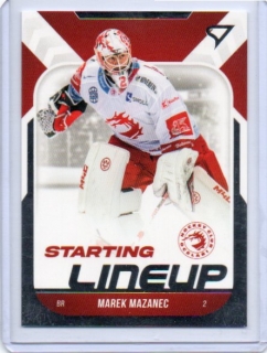 SportZoo ELH 2022-2023 Starting LINE UP Base # SL-01 Mazanec Marek (G) - Třinec