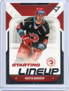 SportZoo ELH 2022-2023 Starting LINE UP Base # SL-03 Marinčin Martin - Třinec