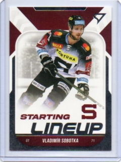 SportZoo ELH 2022-2023 Starting LINE UP Base # SL-11 Sobotka Vladimír - Sparta
