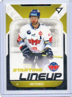 SportZoo ELH 2022-2023 Starting LINE UP Base # SL-14 Štencel Jan - Č.Budějovice