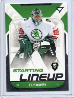 SportZoo ELH 2022-2023 Starting LINE UP Base # SL-19 Novotný Filip (G) - Ml.Boleslav