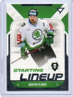 SportZoo ELH 2022-2023 Starting LINE UP Base # SL-20 Pláněk Martin - Ml.Boleslav