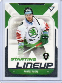 SportZoo ELH 2022-2023 Starting LINE UP Base # SL-22 Äberg Pontus - Ml.Boleslav